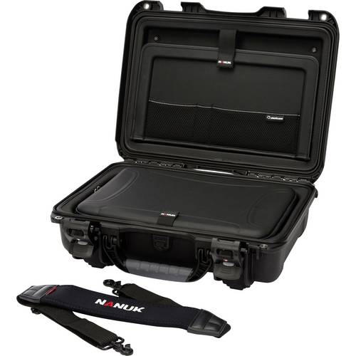 NANUK Transportkoffer Mod. 923 (B x H x T) 422 x 137 x 287 mm Schwarz 923-LK01