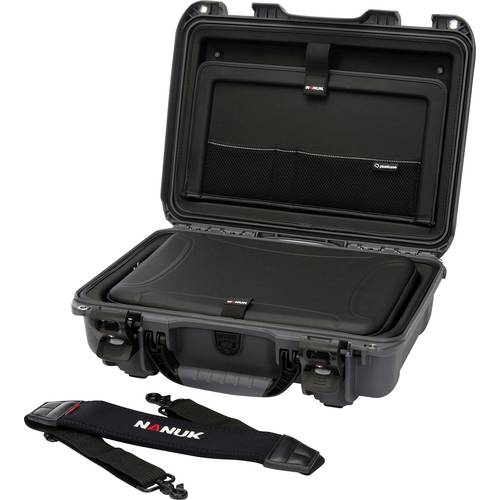 NANUK Transportkoffer Mod. 923 (B x H x T) 422 x 137 x 287 mm Graphit 923-LK07