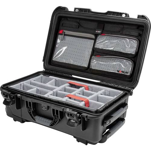 NANUK Transportkoffer Mod. 935 (B x H x T) 521 x 191 x 287 mm Schwarz 935S-060BK-0A0