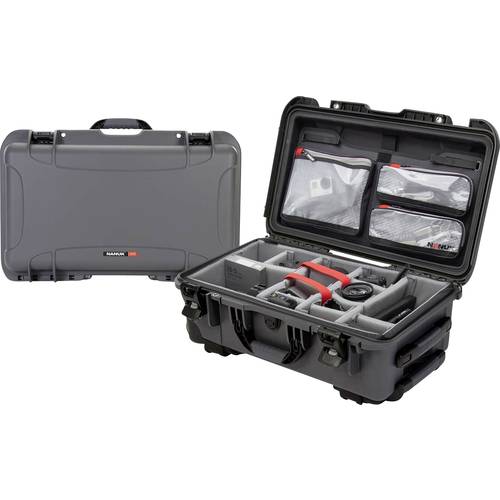 NANUK Transportkoffer Mod. 935 (B x H x T) 521 x 191 x 287 mm Graphit 935S-060GP-0A0