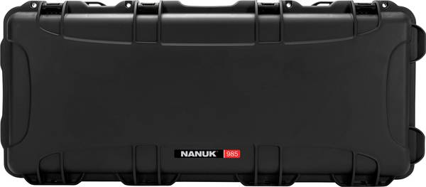 NANUK Transportkoffer  Mod. 985  (B x H x T) 930 x 152 x 368 mm Schwarz 985-1001