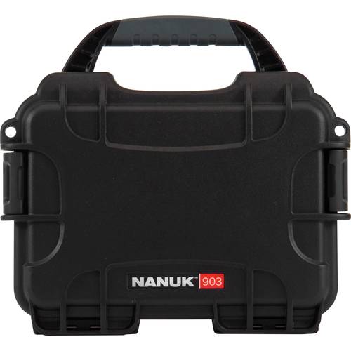 NANUK Transportkoffer Mod. 903 (B x H x T) 188 x 79 x 124 mm Schwarz 903S-010BK-0A0