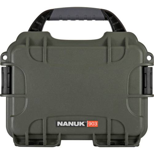 Thumbnail - NANUK Transportkoffer Mod. 903 (B x H x T) 188 x 79 x 124 mm Militär Grün 903S-010OL-0A0