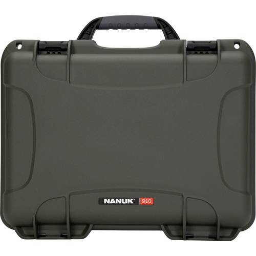 Thumbnail - NANUK Transportkoffer Mod. 910 (B x H x T) 336 x 104 x 234 mm Militär Grün 910-1006