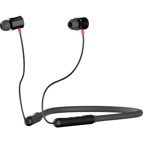 PerfectPro Earbuds In Ear Headset Bluetooth® Stereo Schwarz Headset, Nackenbügel