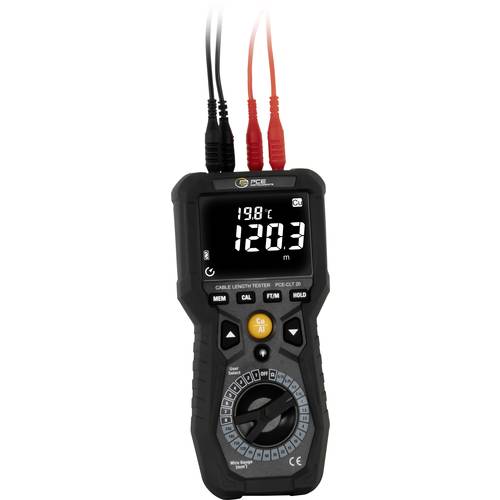 Thumbnail - PCE Instruments Kabellängenmessgerät PCE-CLT 20 Kabellänge 0,1 m ... 30 km Widerstand 0,1 mΩ ... 1999,9 Ω m ft