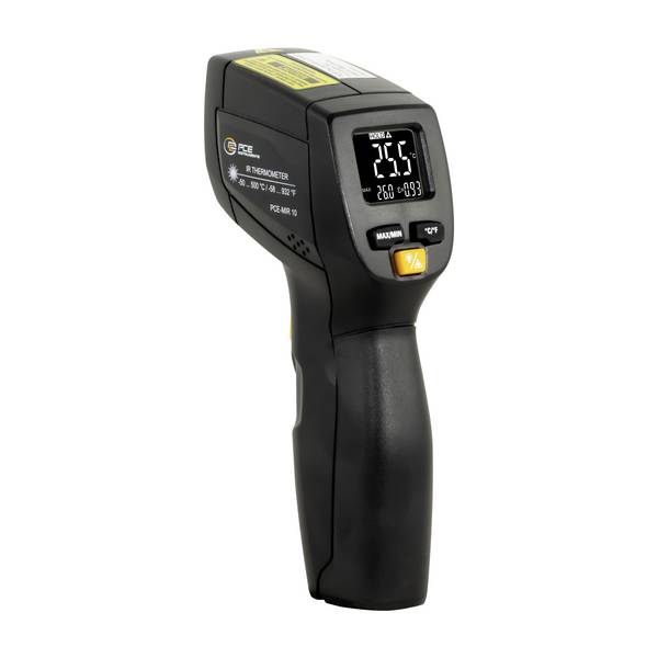 PCE Instruments Infrarotthermometer PCE-MIR 10 |-50 … +500 °C |°F |Messfleckverhältnis 12:1 |Laserklasse 2