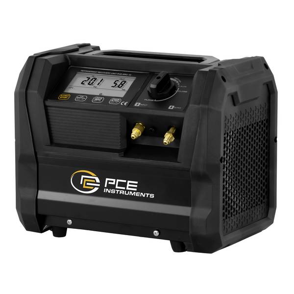 PCE Instruments Rückgewinnungsgerät für Kältemittel PCE-RRU 10 Klasse A1 A2L & A2 |Ölfreier 2-Kolbenkompressor uvm.