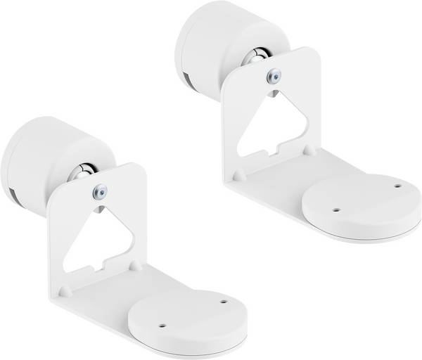 My Wall HS47WL Lautsprecher-Wandhalterung Drehbar Weiß 2 St.