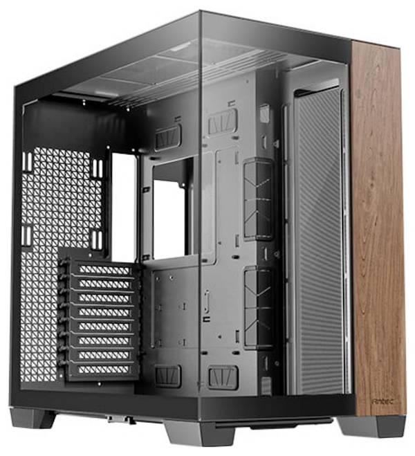 Antec C8 Full Tower PC-Gehäuse  Schwarz, Holz