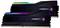 Zwei RAM-Module mit RGB-Beleuchtung der Marke 'Trident Z5 RGB'. Sie sind schwarz mit bunten Lichtern und goldenen Anschlüssen.