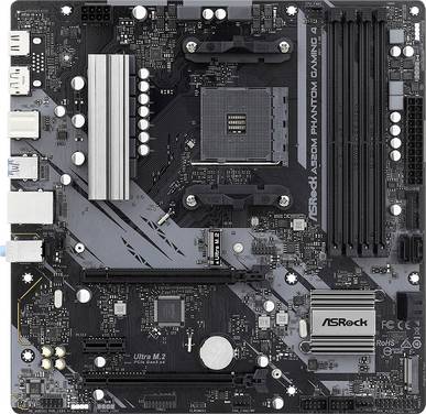 ASRock A520M Phantom Mainboard Sockel (PC) AMD® AM4 Formfaktor (Details) Micro-ATX Mainboard-Chipsatz AMD® A520
