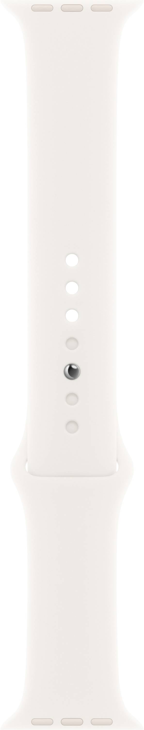 Apple Watch Sport Band Armband 40 mm S/M Blassrosa Watch Ultra 2, Watch Ultra, Watch Series 10, Watch Series 9, Watch Se