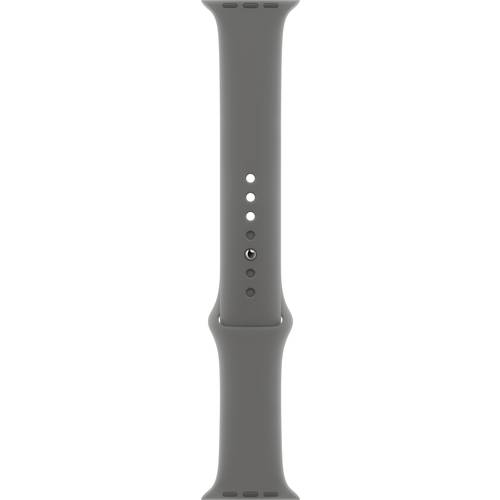 Apple Watch Sport Band Armband 40 mm M/L Steingrau Watch Ultra 2, Watch Ultra, Watch Series 10, Watch Series 9, Watch Se...