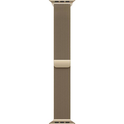 Thumbnail - Apple Watch Milanaise Loop Armband 42 mm Gold Watch Ultra 2, Watch Ultra, Watch Series 10, Watch Series 9, Watch Series ...
