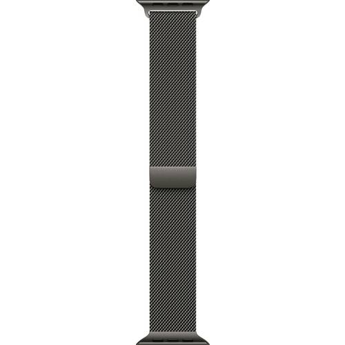 Apple Watch Milanaise Loop Armband 46 mm M/L Schiefer Watch Ultra 2, Watch Ultra, Watch Series 10, Watch Series 9, Watch...