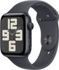 Apple Watch SE (2024) GPS 44 mm Aluminiumgehäuse Sport Band Mitternacht M/L