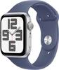 Apple Watch SE (2024) GPS 44 mm Aluminiumgehäuse Sport Band Denim S/M