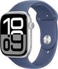 Apple Watch Series 10 GPS + Cellular 46 mm Aluminiumgehäuse Sport Band Denim M/L