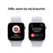 Zwei Smartwatch-Bildschirme: Links zeigt ein SOS-Notruf von 'Mama', rechts eine Nachricht, dass scheinbar ein Unfall passiert ist.