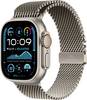 Apple Watch Ultra 2 (2024) GPS + Cellular 49 mm Titangehäuse Milanaisearmband Natur S