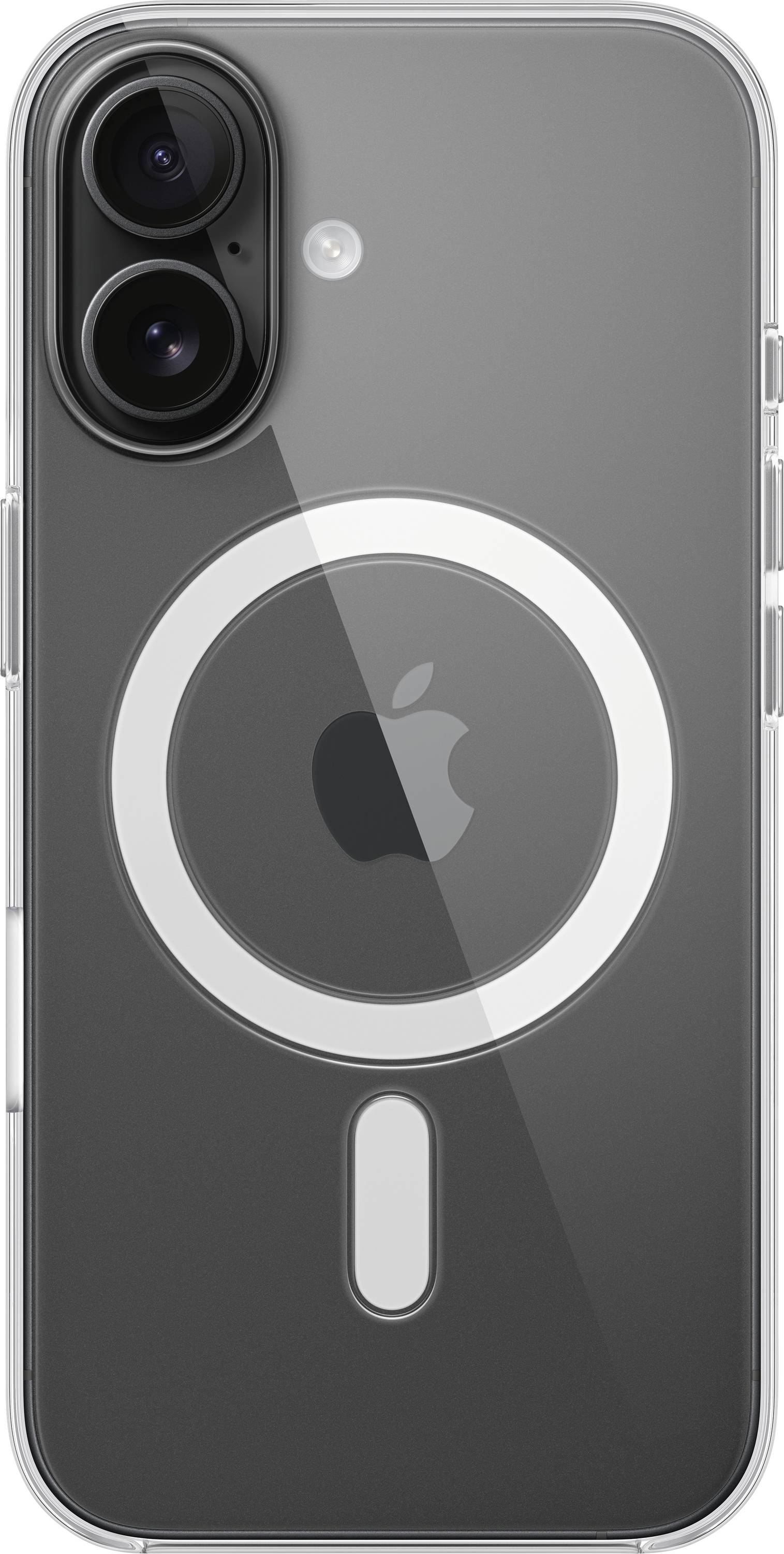 Apple Clear Case Case Apple iPhone 16 Transparent Stoßfest, Induktives Laden MA6A4ZM/A