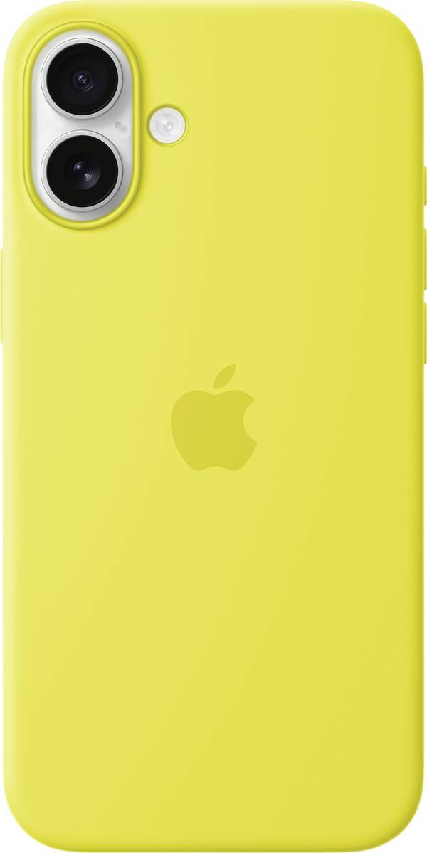 Apple Silicone Case Silikon Case Apple iPhone 16 Plus Sternfrucht Stoßfest, Induktives Laden MYYG3ZM/A