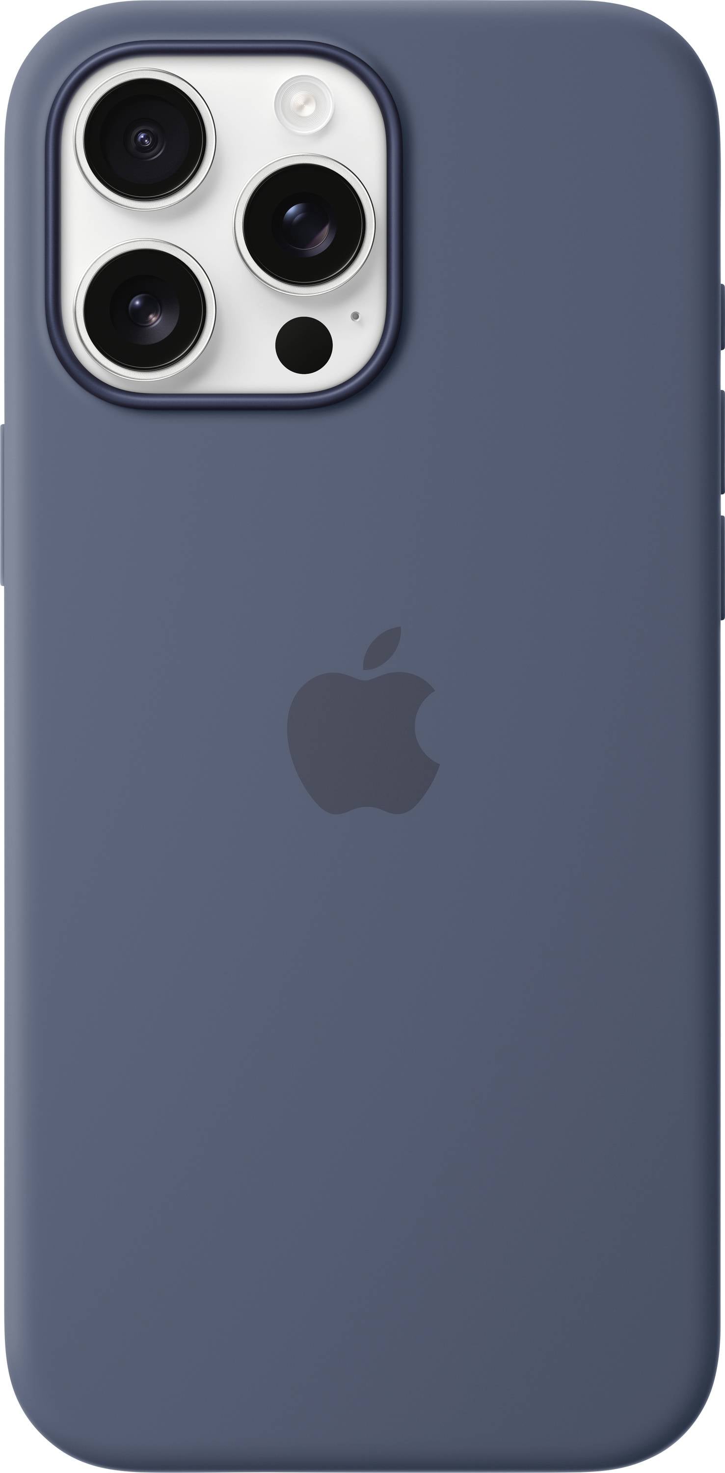 Apple Silicone Case MagSafe Silikon Case Apple iPhone 16 Pro Max Denim Stoßfest, Induktives Laden MYYU3ZM/A
