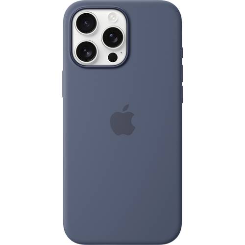 Thumbnail - Apple Silicone Case MagSafe Silikon Case Apple iPhone 16 Pro Max Denim Stoßfest, Induktives Laden MYYU3ZM/A