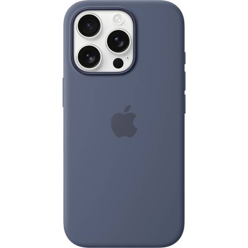Apple Silicone Case MagSafe Silikon Case Apple iPhone 16 Pro Denim Stoßfest, Induktives Laden MYYK3ZM/A