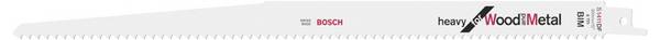 Bosch Accessories 2608656567 Säbelsägeblatt S 1411 DF Sägeblatt-Länge 300 mm 100 St.