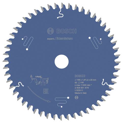 Bosch Accessories 2608901876 2608901876 Kreissägeblatt Zähneanzahl: 52 1 St.
