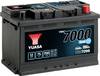 Yuasa EFB Start Stop Autobatterie 12 V 75 Ah Poltyp: T1