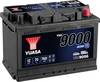 Yuasa AGM Start Stop Plus Autobatterie 12 V 70 Ah Poltyp: T1