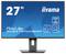 27" Monitor mit 3840x2160 Auflösung, mit Funktionen wie KVM und Dockingstation-Unterstützung, von Iiyama.