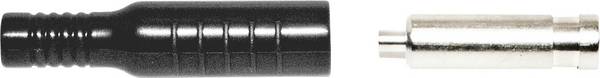Mueller Electric BU-P5168-0 Bananenstecker Stecker Stift-Ø: 4 mm Schwarz 1 St.