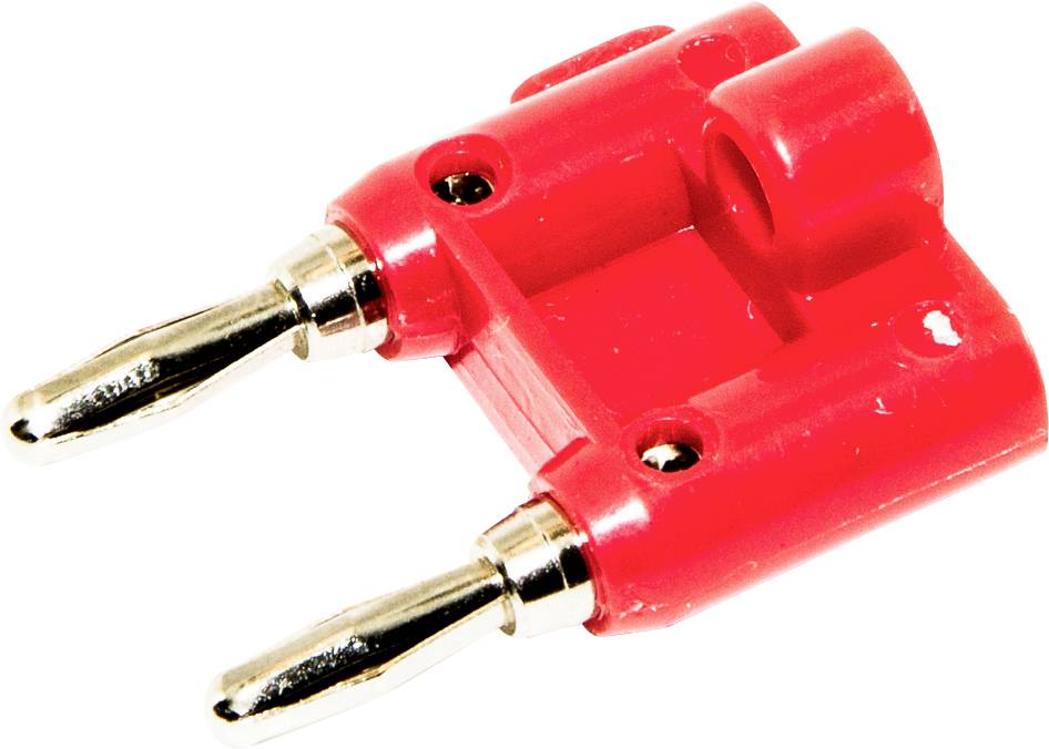 Mueller Electric BU-PMDP-2 Banaanstekker Rood 1 stuk(s)