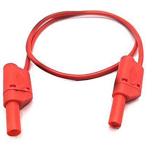 Mueller Electric 22.421-1M-2 Messleitung Bananenstecker 4 mm Bananenstecker 4 mm 1 m Rot 1 St.
