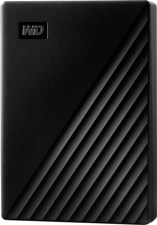 WD My Passport 6 TB Externe Festplatte 6.35 cm (2.5 Zoll) USB-A (USB 3.2 Gen 1), USB-A (USB 2.0), Micro-USB B (USB 3.2 Gen 1) Schwarz WDBR9S0060BBK-WESN