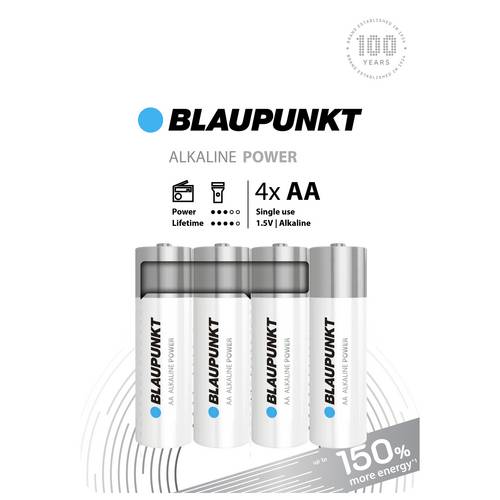 Blaupunkt Mignon (AA)-Batterie Alkali-Mangan 1.5 V 4 St.