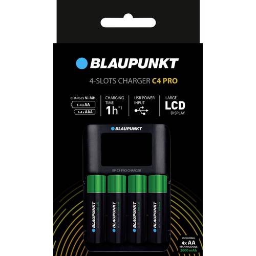 Blaupunkt Rundzellen-Ladegerät