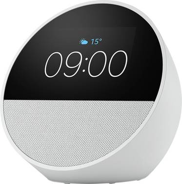amazon echo Spot 2024 Sprachassistent Weiß