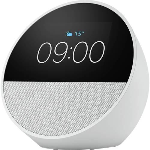 amazon echo Spot 2024 Sprachassistent Weiß