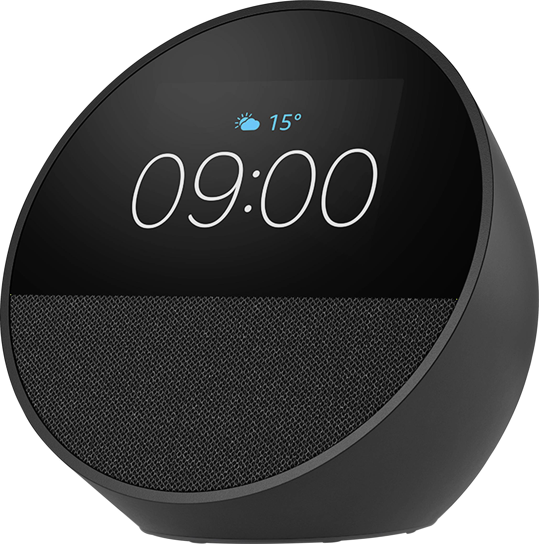 amazon echo Spot 2024 Sprachassistent Schwarz