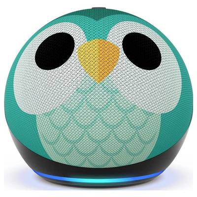 amazon echo Dot Kids (5. Generation) Eulen Design Sprachassistent Mehrfarbig-0