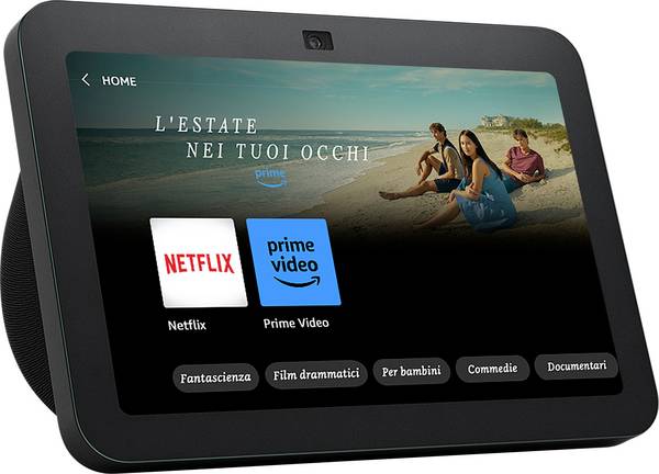 amazon echo Show 8 (3. Generation) Sprachassistent Schwarz