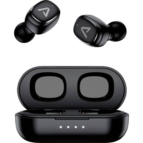 Lamax Dots3 In Ear Headset Bluetooth® Stereo Schwarz Batterieladeanzeige, Ladecase, Lautstärkeregelung, Schweißresistent...