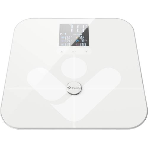 Thumbnail - truelife FitScale W7 BT Personenwaage digital Wägebereich (max.)=180 kg Weiß Mit Bluetooth