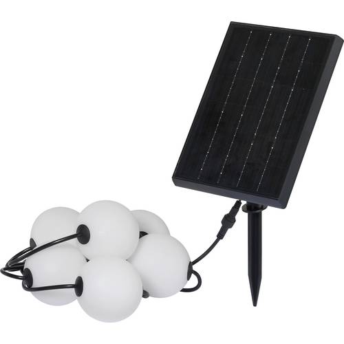 Thumbnail - Sygonix SY-6662320 Solar-Lichterkette 2.4 W Weiß, Schwarz