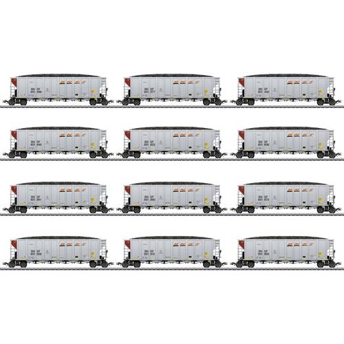 Märklin 45666 H0 12er-Set US Hopper Cars der BNSF